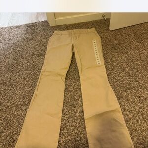Old Navy Beige Boot-Cut Pants